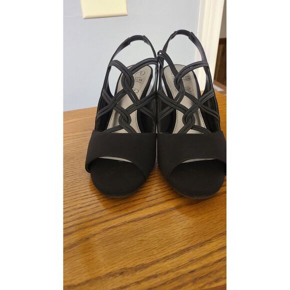 Impo Villette Black Heels‎ Size 10 M - Picture 1 of 4